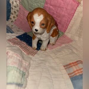 Adorable Vintage Homco Cocker Spaniel Puppy Figurine